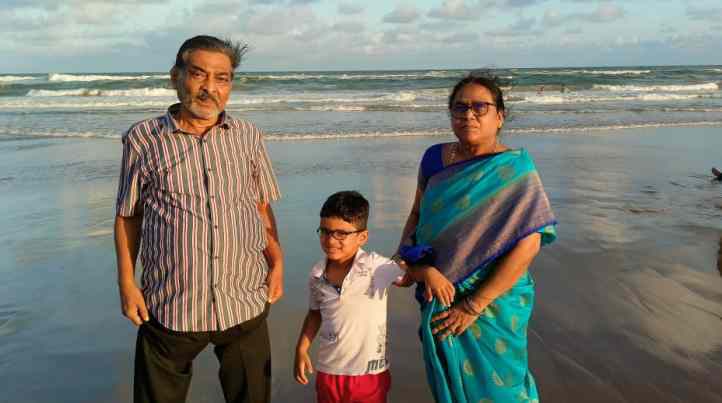 At the sea