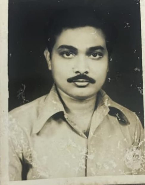 Dr. Manamohan Mishra as a young man
